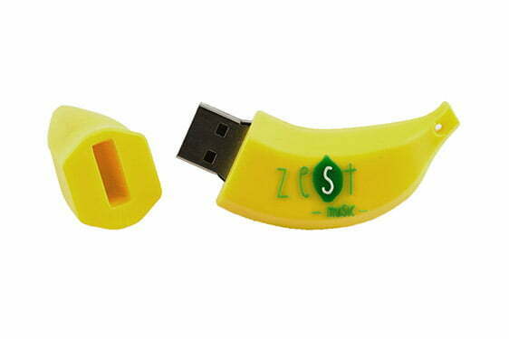 Clé USB Banane sur mesure